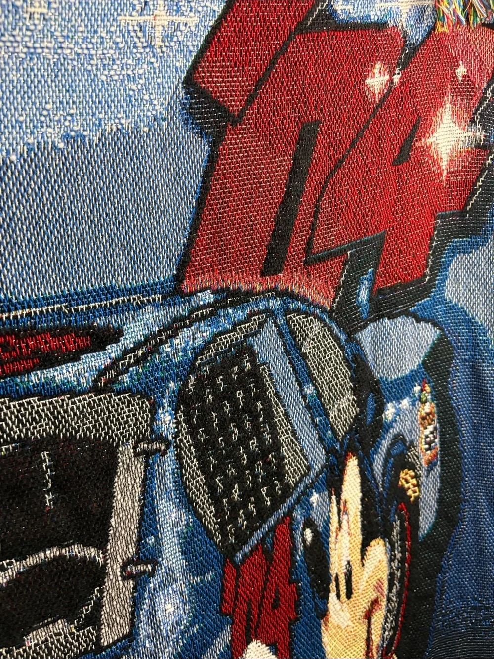 The Northwest Company NASCAR Daytona 500 Mickey Mouse Tapestry Throw Blanket